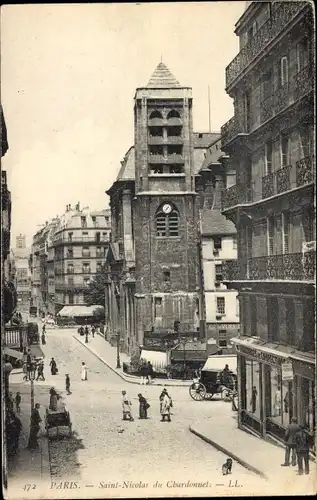 Ak Paris V, Saint-Nicolas de Chardonnet