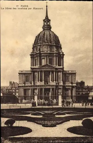 Ak Paris VII, Les Invalides, Invalidendom