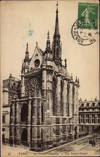 Ak Paris I Ile de la Cité, Sainte Chapelle