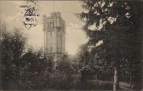 Ak Hameln an der Weser Niedersachsen, Turm