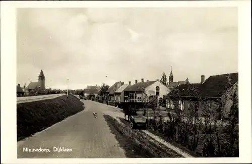 Ak Nieuwdorp Zeeland, Dyklaan