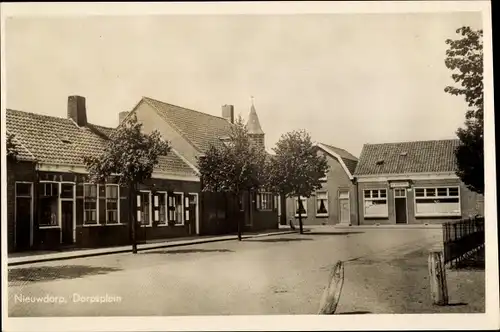 Ak Nieuwdorp Zeeland, Dorfplatz