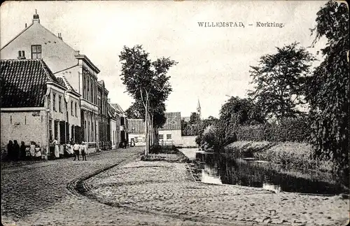 Ak Willemstad Nordbrabant Niederlande, Kerkring