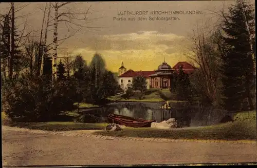 Ak Kirchheimbolanden in der Pfalz, Schlossgarten