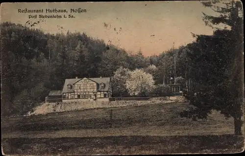 Ak Nossen in Sachsen, Restaurant Huthaus