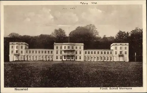 Ak Neuwied am Rhein, fürstliches Schloss Monrepos