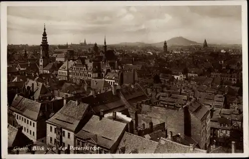 Ak Görlitz in der Lausitz, Blick von der Peterskirche