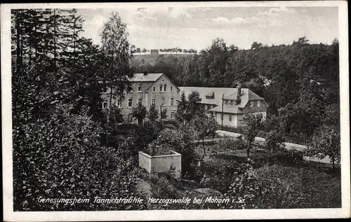 Ak Herzogswalde Wilsdruff Sachsen, Tännichtmühle, Genesungsheim