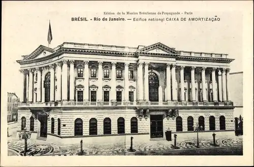 Ak Rio de Janeiro Brasilien, Caixa de Amortizacao