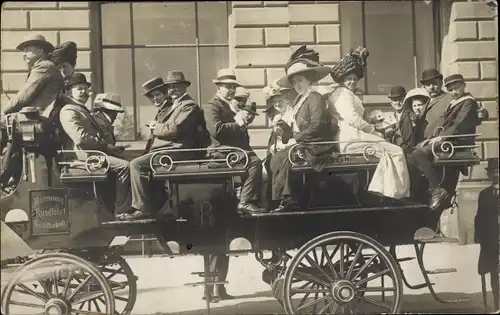 Foto Ak Hamburg Mitte Altstadt, Stadtrundfahrt