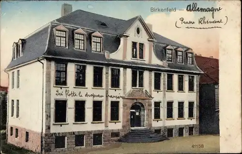 Ak Birkenfeld an der Nahe, Neue Schule