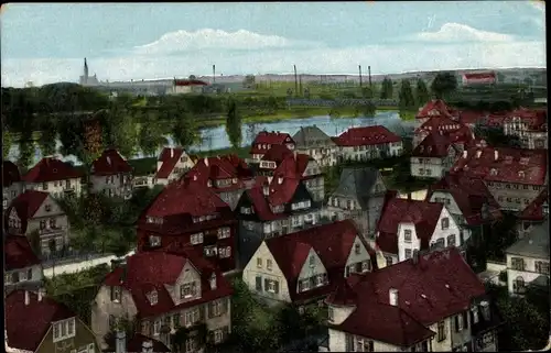 Ak Kehl Rhein, Landhauskolonie mit Umgebung