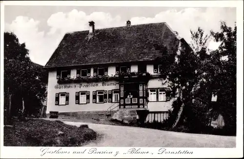 Ak Dornstetten im Schwarzwald Württemberg, Gasthof zur Blume