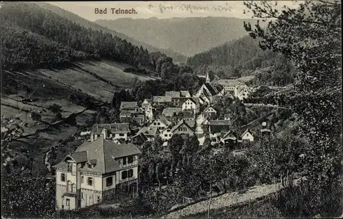 Ak Bad Teinach Zavelstein im Schwarzwald, Teilansicht