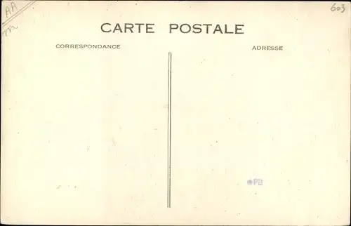 Ak Paquebot Ile de France, CGT, French Line