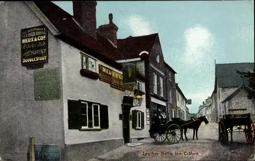 Ak Cobham Kent England, Leather Bottle Inn