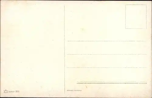 Künstler Ak Fuchs, Hase, Jagdbeute, Wald