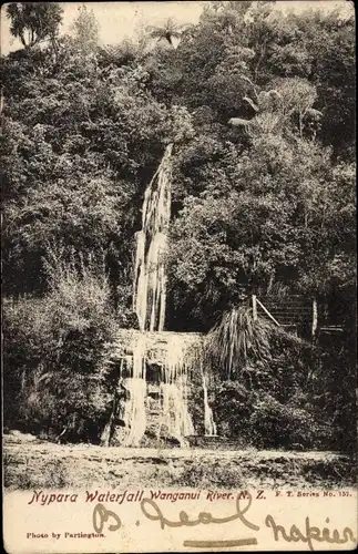 Ak Wanganui Manawatu Wanganui Neuseeland, Nypara Waterfall, Wanganui River