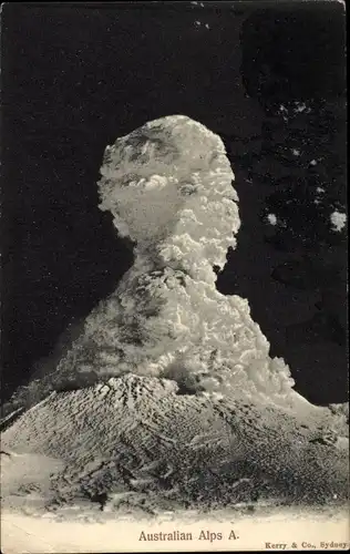 Ak Victoria Australien, Australische Alpen