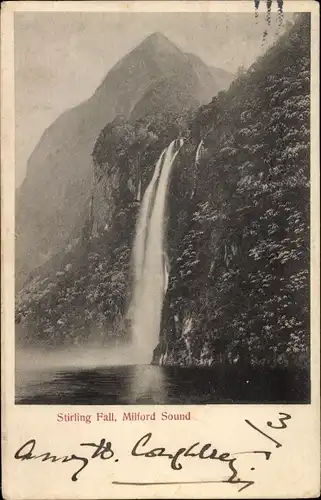 Ak Stirling Schottland, Stirling Fall, Milford Sound