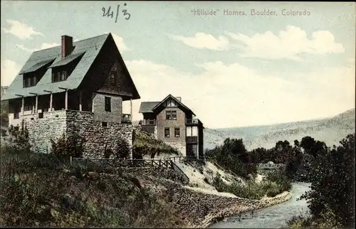 Ak Boulder Colorado USA, Hillside Homes