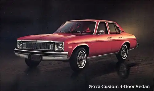 Ak Nova Custom 4-Door Sedan, Chevrolet, Automobil