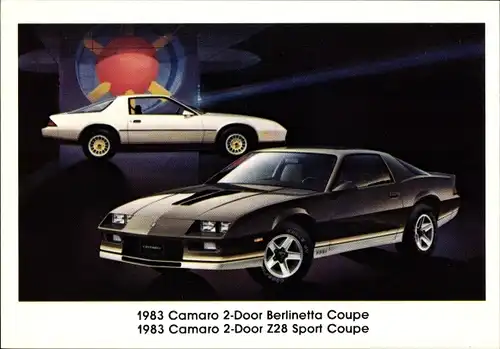 Ak Auto, Chevrolet, 1983 Camaro Berlinetta Coupe