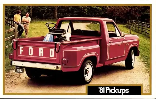 Ak Auto, Ford, Free-wheeling Pickups