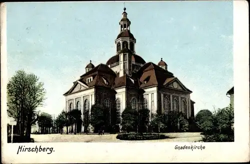 Ak Jelenia Góra Hirschberg Riesengebirge Schlesien, Gnadenkirche
