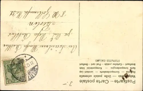 Präge Ak Glückwunsch Neujahr, Junge in Uniform, Matrose, Blumen