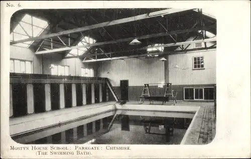 Ak Cheshire England, Mostyn House School, Schwimmbad