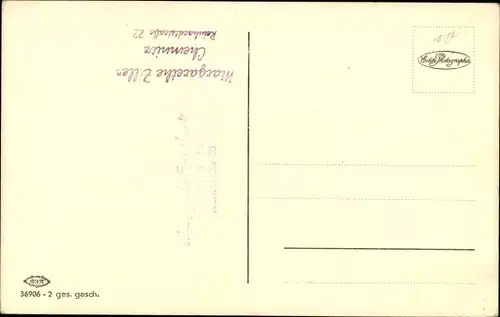 Ak Briefmarkensprache, Tafel C, Blumenstrauß