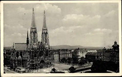 Ak Wien 9 Alsergrund Österreich, Votivkirche