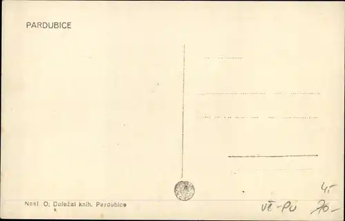 Ak Pardubice Pardubitz Stadt, Totalansicht