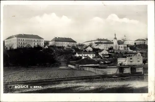 Ak Rosice u Brna Brno venkov, Teilansicht