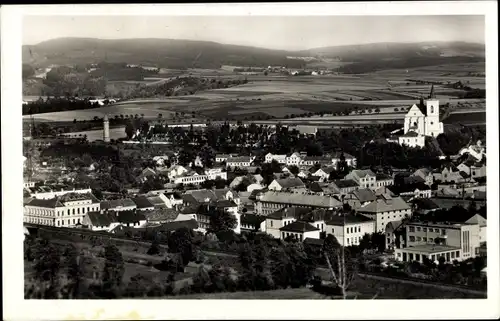 Ak Letovice Lettowitz Südmähren, Panorama