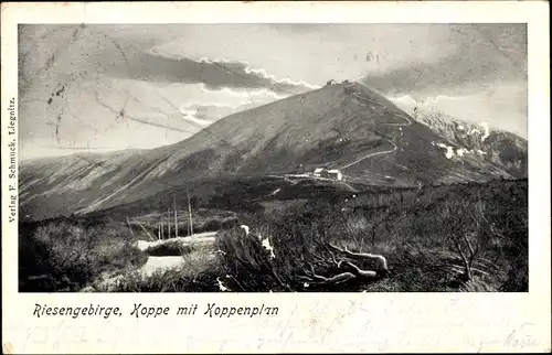 Ak Malá Úpa Kleinaupa Riesengebirge Region Königgrätz, Schneekoppe