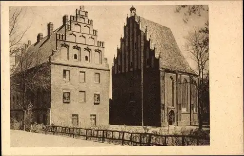 Ak Poznań Poznań, Kirche der Jungfrau Maria und Psalter