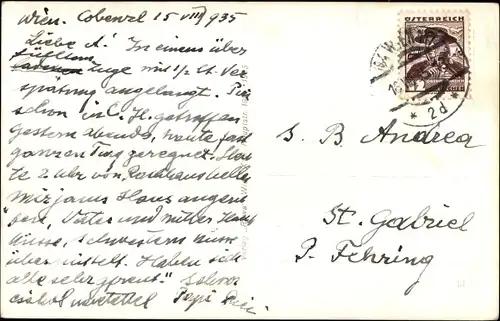 Ak Wien 19 Döbling Grinzing, Meierei am der Cobenzl Aussicht, Blick auf die Stadt