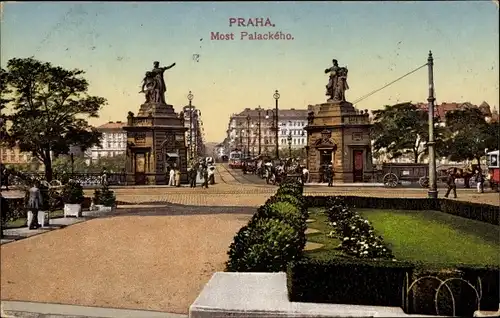 Ak Praha Prag Tschechien, Most Palackeho