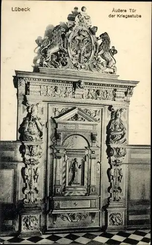 10 alte Ansichtskarten Lübeck in Schleswig Holstein, Diverse Ansichten