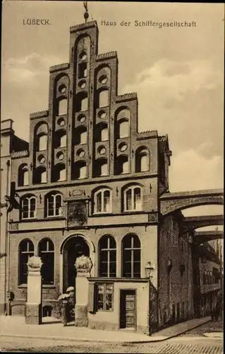 10 alte Ansichtskarten Lübeck in Schleswig Holstein, Diverse Ansichten