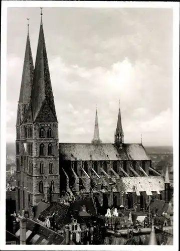 10 alte Ansichtskarten Lübeck in Schleswig Holstein, Diverse Ansichten