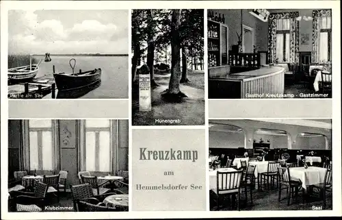 Ak Kreuzkamp Ratekau in Schleswig Holstein, Gasthof Kreuzkamp