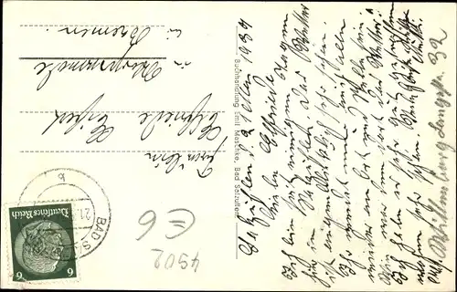 Ak Bad Salzuflen im Kreis Lippe, Am Katzenturm