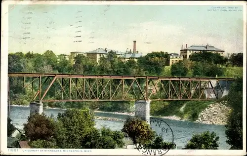 Ak Minneapolis Minnesota USA, Universität