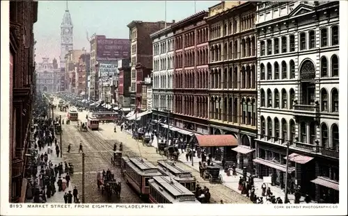 Ak Philadelphia Pennsylvania USA, Market Street