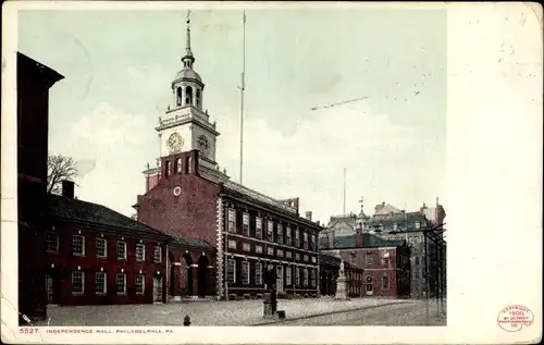 Ak Philadelphia Pennsylvania USA, Independence Hall