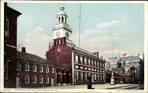 Ak Philadelphia Pennsylvania USA, Independence Hall