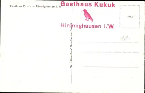 Ak Himmighausen Nieheim NRW, Gesamtansicht